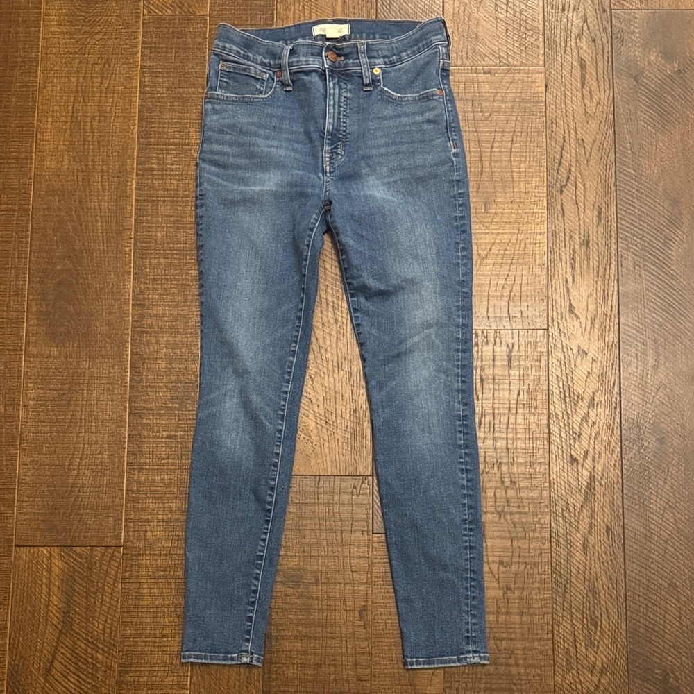 Madewell 9” Mid Rise Skinny Jeans size 28